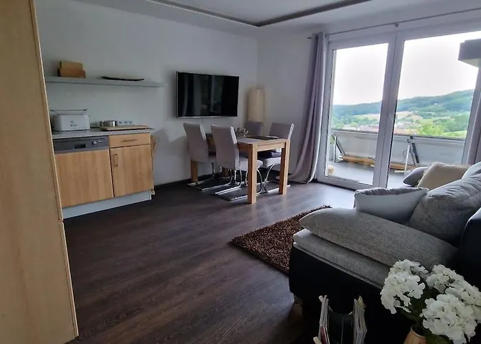 Idyllischen Ferienwohnung Mit Weitblick Und Sauna